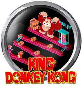 King Donkey Kong - Fanart - Cart - Front (null) - 874x909