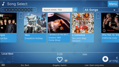 UltraStar Play - Screenshot - Game Select (World) - 1920x1082