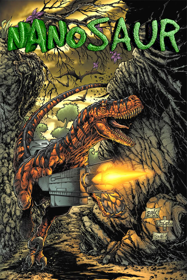 Nanosaur - Fanart - Box - Front (null) - 600x900