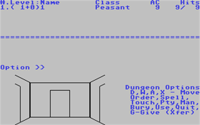 Oubliette - Screenshot - Gameplay (null) - 320x200