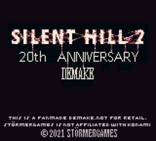 Silent Hill 2: 20th Anniversary Demake - Screenshot - Game Title - 266x240