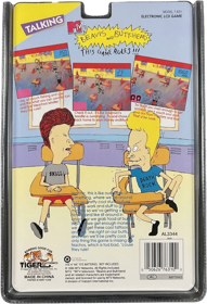Talking MTV's Beavis and Butt-Head: This Game Rules!!! - Box - Back (World) - 712x1044