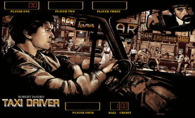 Taxi Driver - Arcade - Marquee (null) - 1263x768