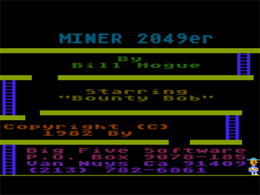 Miner 2049er - Screenshot - Game Title (United States) - 638x477