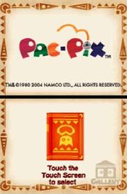 Pac-Pix - Screenshot - Game Title (United States) - 280x427