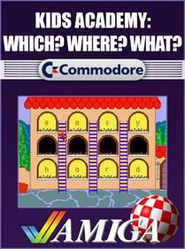 Kids Academy: Which? Where? What? - Fanart - Box - Front (null) - 798x1072