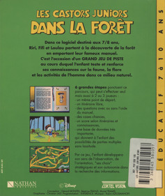 Les Castors Juniors dans la Forêt - Box - Back (France) - 1197x1418