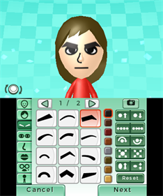 Mii Maker - Screenshot - Gameplay (null) - 400x480