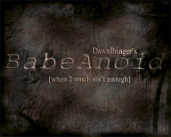 BabeAnoid - Screenshot - Game Title (null) - 640x512