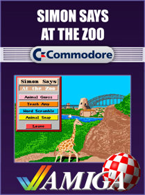 Simon Says At The Zoo - Fanart - Box - Front (null) - 798x1072