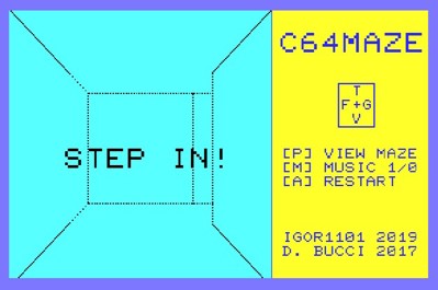 C64Maze - Screenshot - Gameplay (null) - 626x416