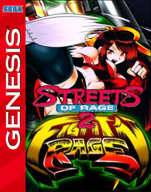 SOR2 Fight'n Rage - Fanart - Box - Front (null) - 798x1016