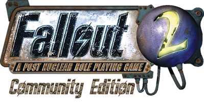Fallout 2 Community Edition - Clear Logo (null) - 3968x1998