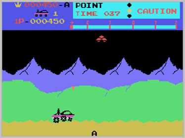 Moon Patrol (Collectorvision Games) - Screenshot - Gameplay (World) - 256x192