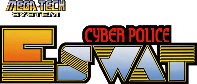 ESWAT: City Under Siege (Mega-Tech) - Clear Logo (null) - 400x170