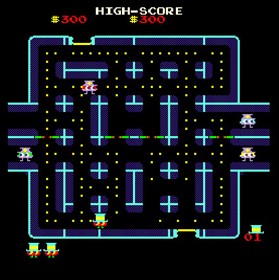 Lock'n'Chase - Screenshot - Gameplay (null) - 533x535