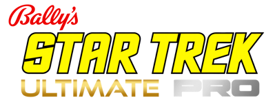 Star Trek (Bally): ULTIMATE Pro Edition - Clear Logo (null) - 1254x459