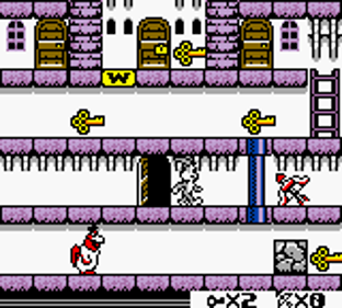 Bugs Bunny Crazy Castle 2 DX - Screenshot - Gameplay (World) - 160x144