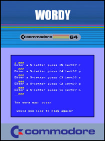 Wordy - Fanart - Box - Front (null) - 798x1072