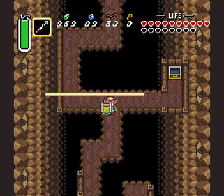 The Legend of Zelda: Echoes of the Past - Screenshot - Gameplay (World) - 256x224