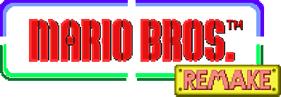 Mario Bros. Classic (Remake) - Clear Logo (null) - 444x154