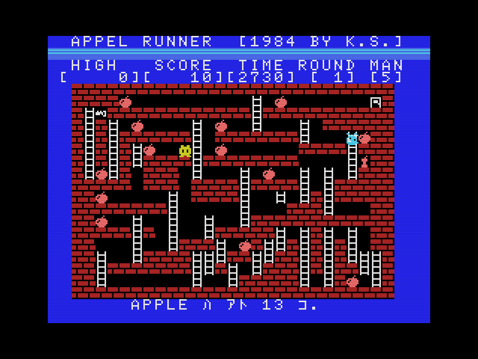 Illustration of Apple Runner