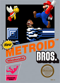 New Metroid Bros. - Advertisement Flyer - Front (null) - 1402x1920