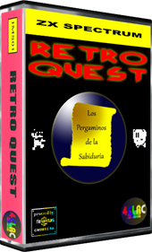 RetroQuest - Box - 3D (null) - 334x551