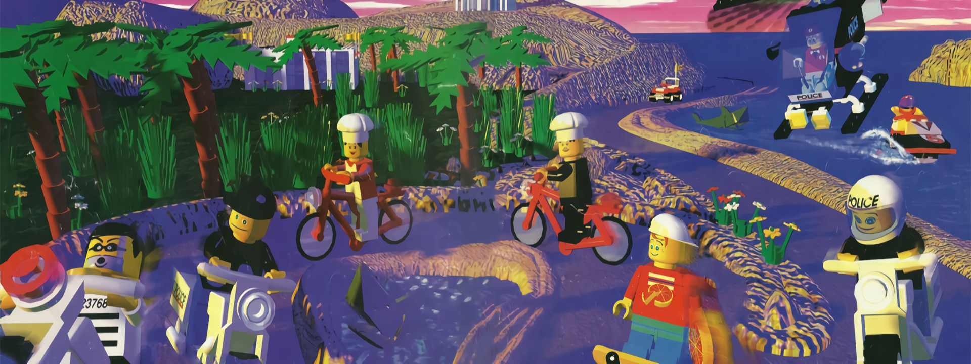 Illustration of LEGO Island Decompilation