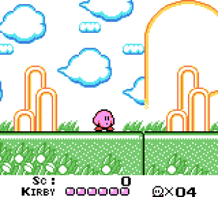 Kirby's Dream Land DX - Screenshot - Gameplay (null) - 320x288