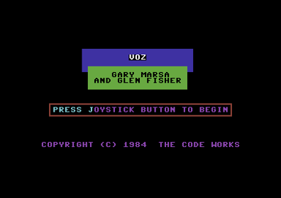 Voz - Screenshot - Game Title (North America) - 384x272