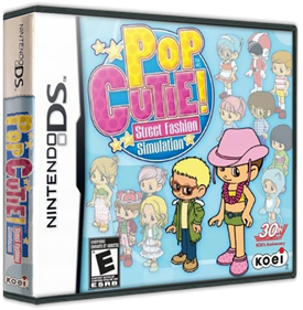 Pop Cutie! Street Fashion Simulation - Box - 3D (North America) - 587x598