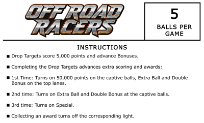 Off Road Racers - Arcade - Controls Information (null) - 1783x1080