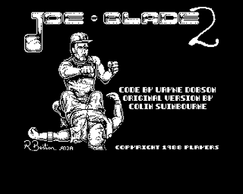 Joe Blade II - Screenshot - Game Title (null) - 320x256