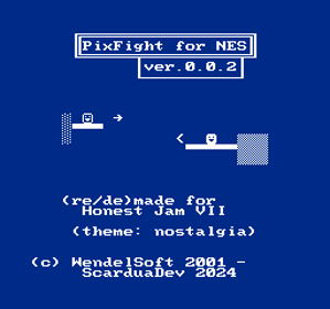 PixFight - Screenshot - Game Title (World) - 256x240