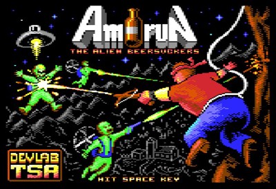 AmiRun and the Alien Beersuckers - Screenshot - Game Title (null) - 630x430