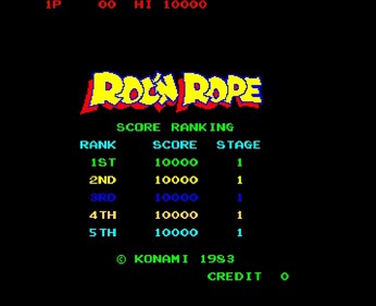 Roc'N Rope - Screenshot - Game Title (null) - 688x558