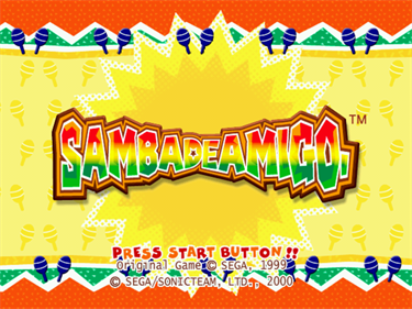 Samba de Amigo - Screenshot - Game Title (United States) - 798x597