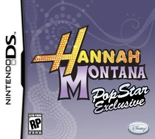 Hannah Montana: Pop Star Exclusive - Box - Front (United States) - 500x449