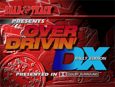Over Drivin' DX: Rally Edition - Screenshot - Game Title (Japan) - 320x240