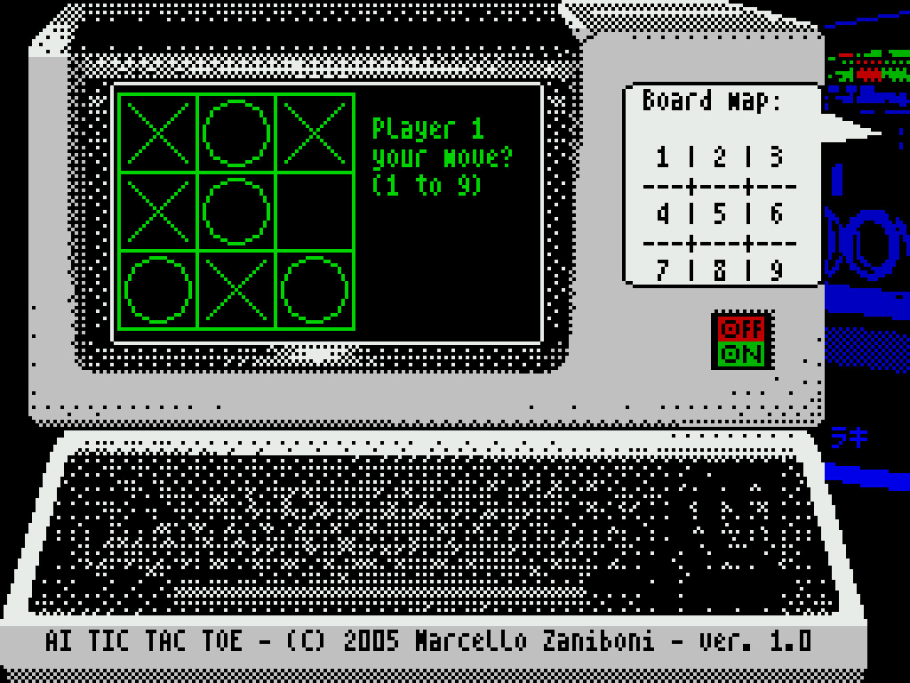Illustration of A.I. Tic Tac Toe
