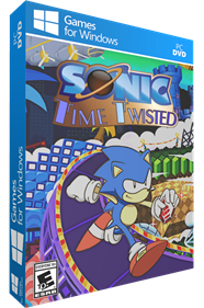Sonic Time Twisted - Box - 3D (North America) - 1900x2857