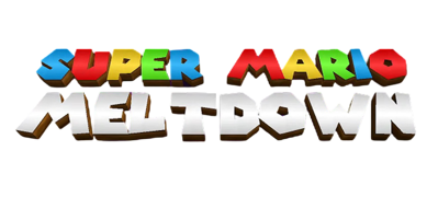 Super Mario Meltdown - Clear Logo (null) - 399x180