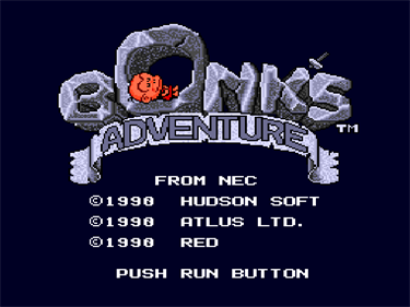 Bonk's Adventure - Screenshot - Game Title (North America) - 636x476