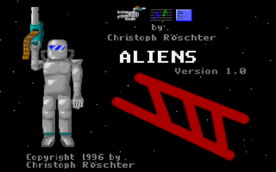 Aliens (Christoph Röschter) - Screenshot - Game Title (World) - 320x200