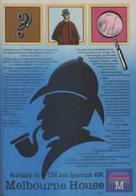 Sherlock - Advertisement Flyer - Front (Europe) - 916x1316
