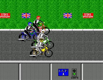 World Championship Speedway - Screenshot - Gameplay (null) - 661x514