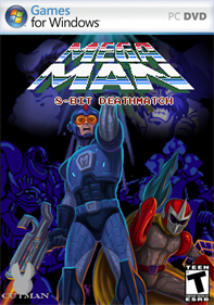 Mega Man 8-bit Deathmatch - Fanart - Box - Front (North America) - 384x545