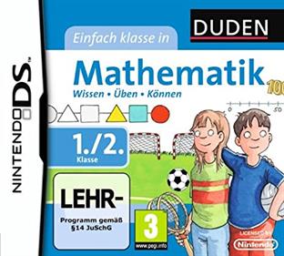Duden: Einfach Klasse in Mathematik: 1. und 2. Klasse - Box - Front (Germany) - 466x419