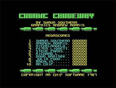 Cosmic Causeway: Trailblazer II - Screenshot - Game Title (World) - 714x539